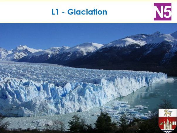 N5 - Glaciation formation of an Arete and pyramidal peak