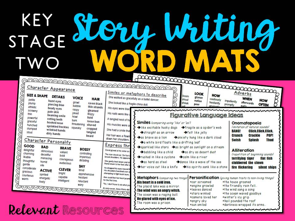 Word Mats: Key Stage Two English