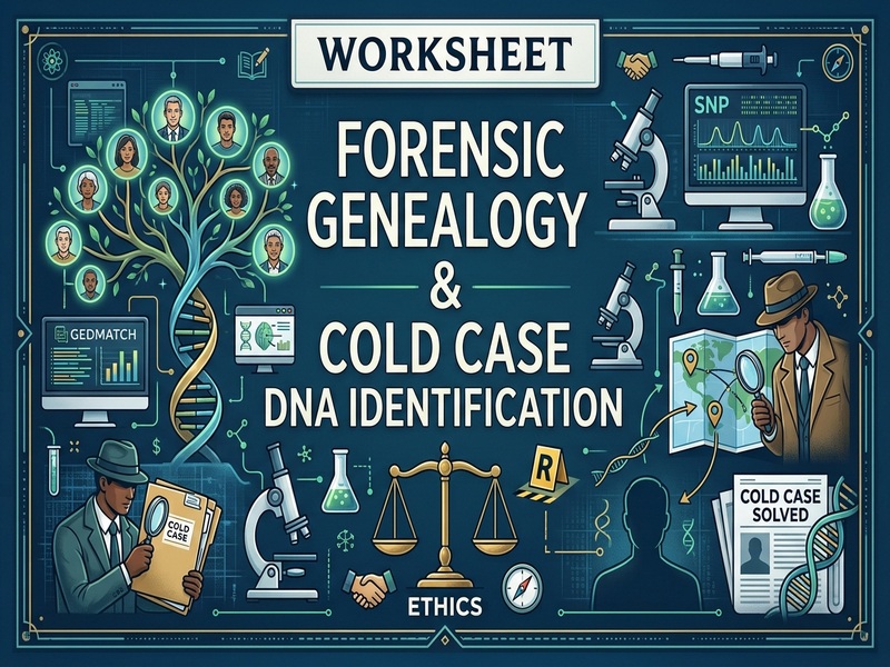 Forensic Genetic Genealogy & Cold Case DNA Identification
