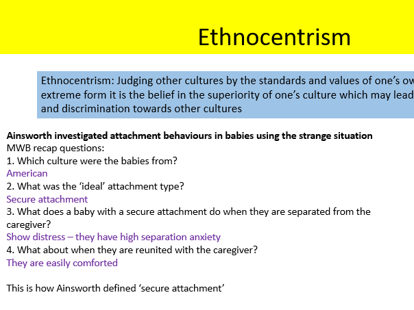 AQA Psychology culture bias issues and debates