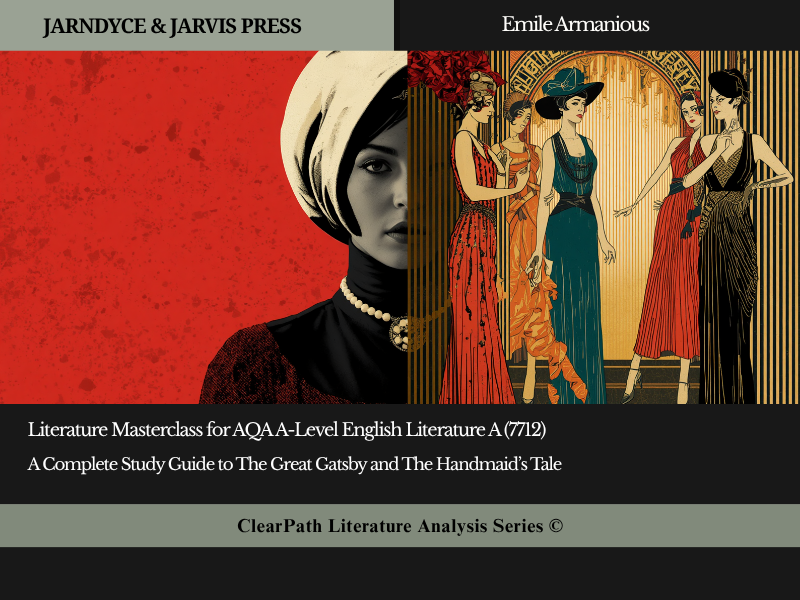 AQA A Level 7712 Bundle: Gatsby (Love Through Ages) & Handmaid's Tale (Modern Times) Exam Prep Pack