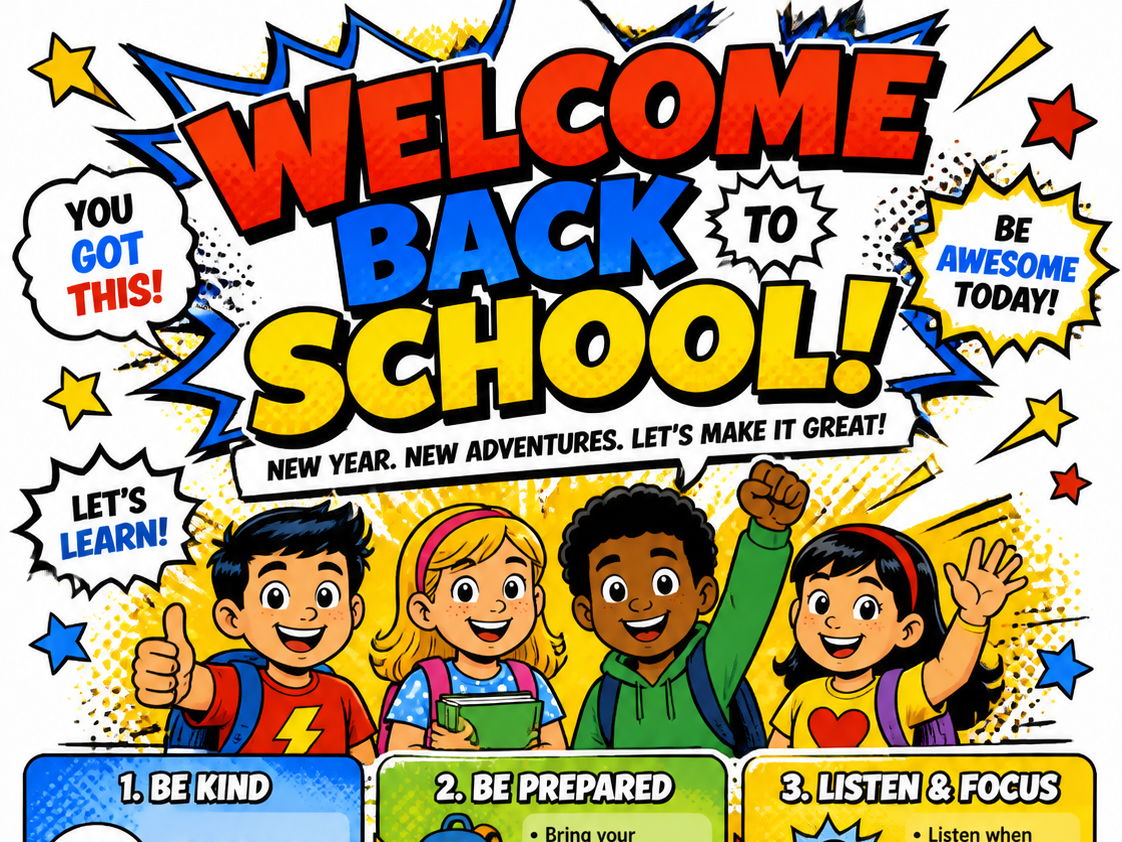 Back to School Educational Posters