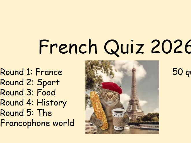 French Quiz
