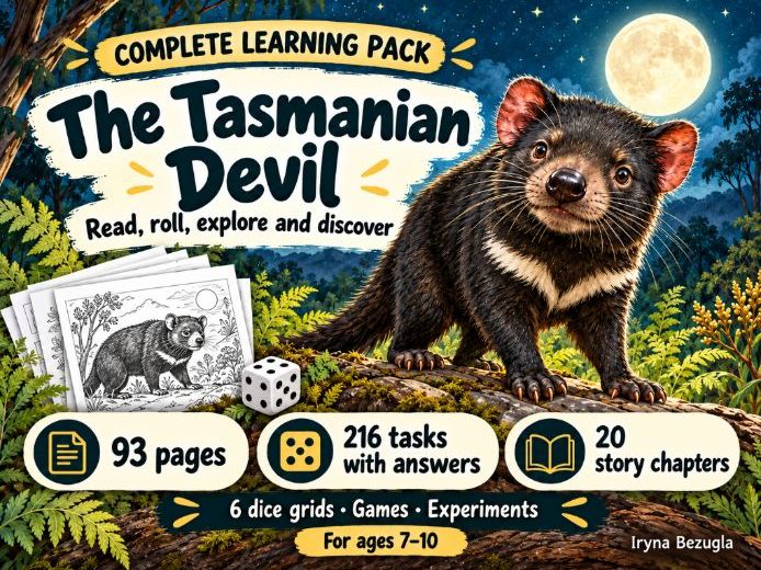 The Tasmanian Devil — A Night Expedition with Discoveries, Games and Experiments
