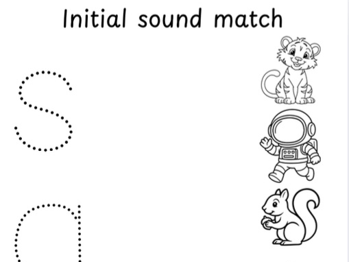 SAT initial sound match
