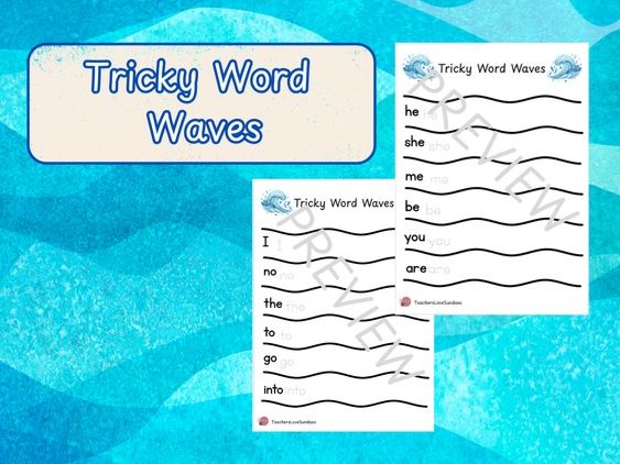 Tricky Word Waves Phase 2 + 3