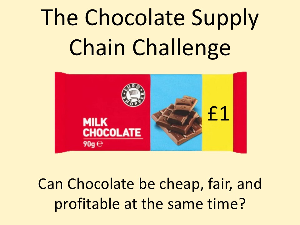 The Chocolate Supply Chain Challenge – Interactive KS3 End-of-Year Lesson