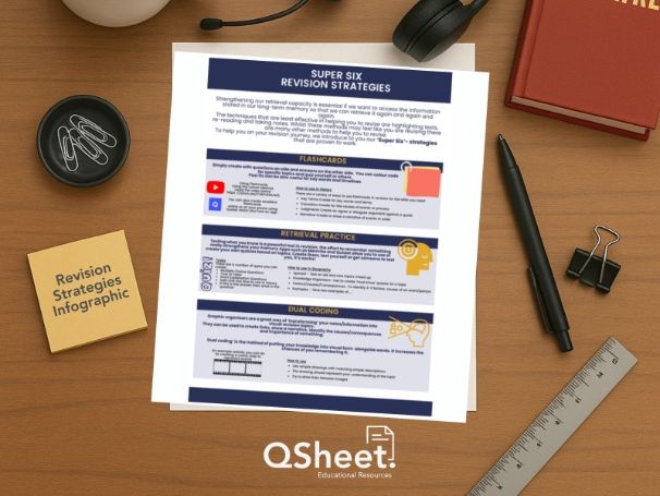 Revision Strategies Infographic