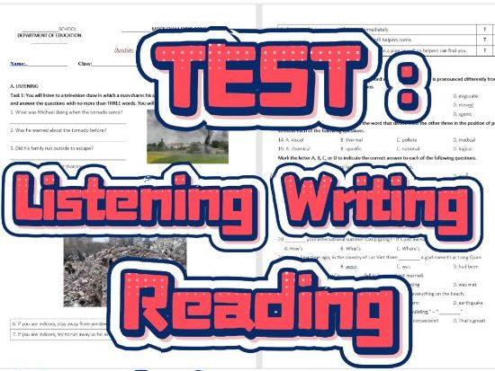 Grade 8-10 English Mock Test: Natural Disasters, Pollution & Opportunities