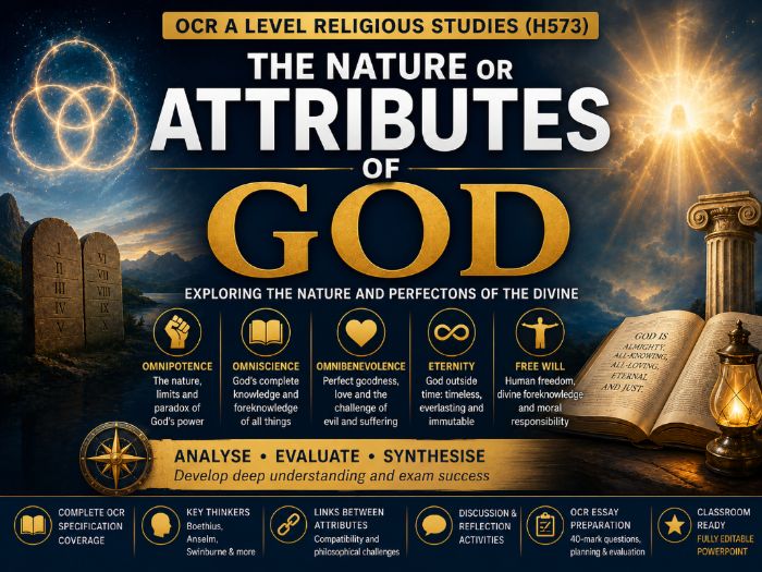 A Level Religious Studies: Attributes of God – OCR H573 Philosophy of Religion