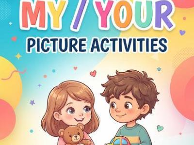 MY YOUR PICTURE ACTIVITIES AGES 5-7