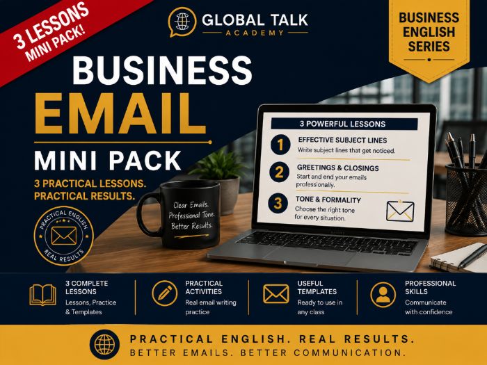Business Email Mini Pack | Business English