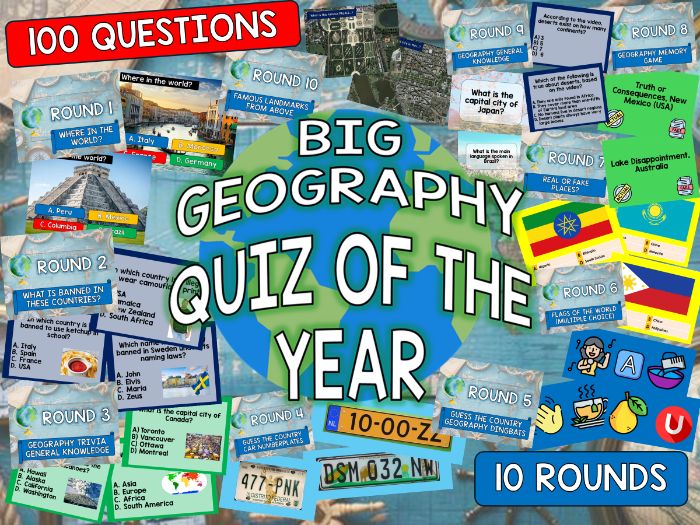 BIG GEOGRAPHY QUIZ 2025