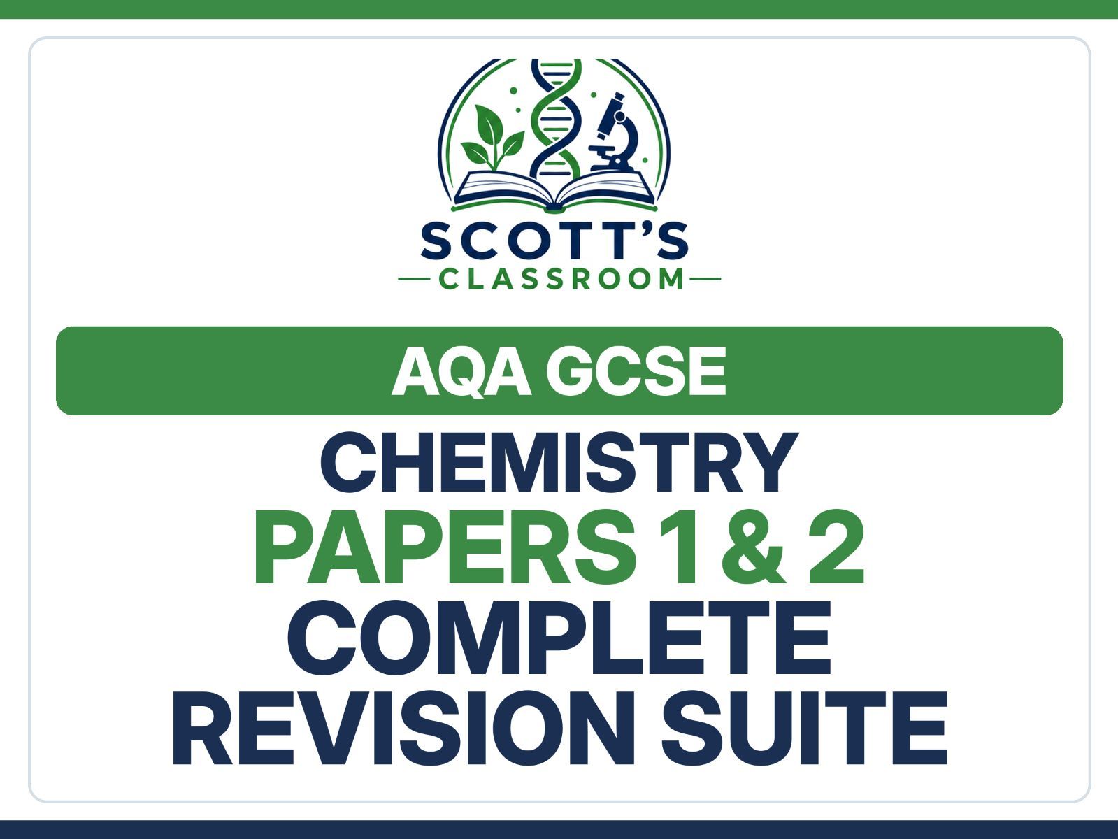AQA GCSE Chemistry Complete Revision Suite