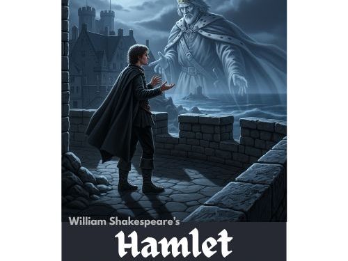 Hamlet by William Shakespeare 11" X 17" Poster with Quote