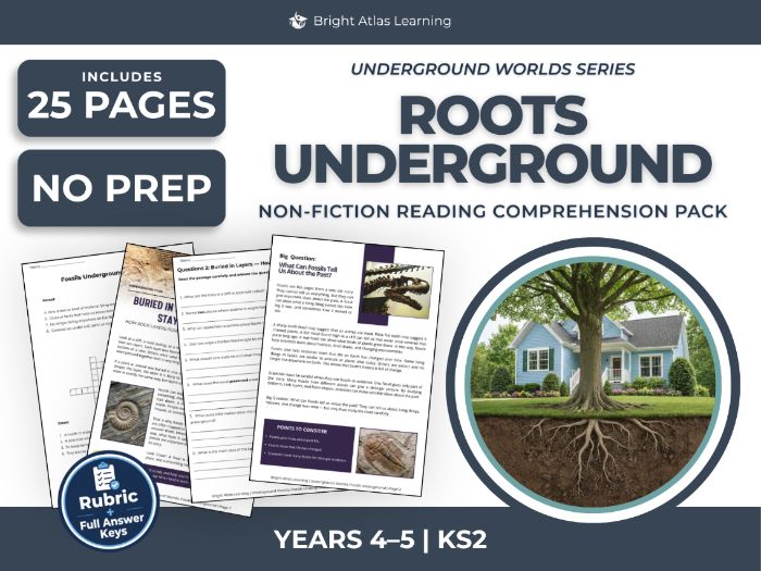 Roots Reading Comprehension | KS2 Years 4 & 5