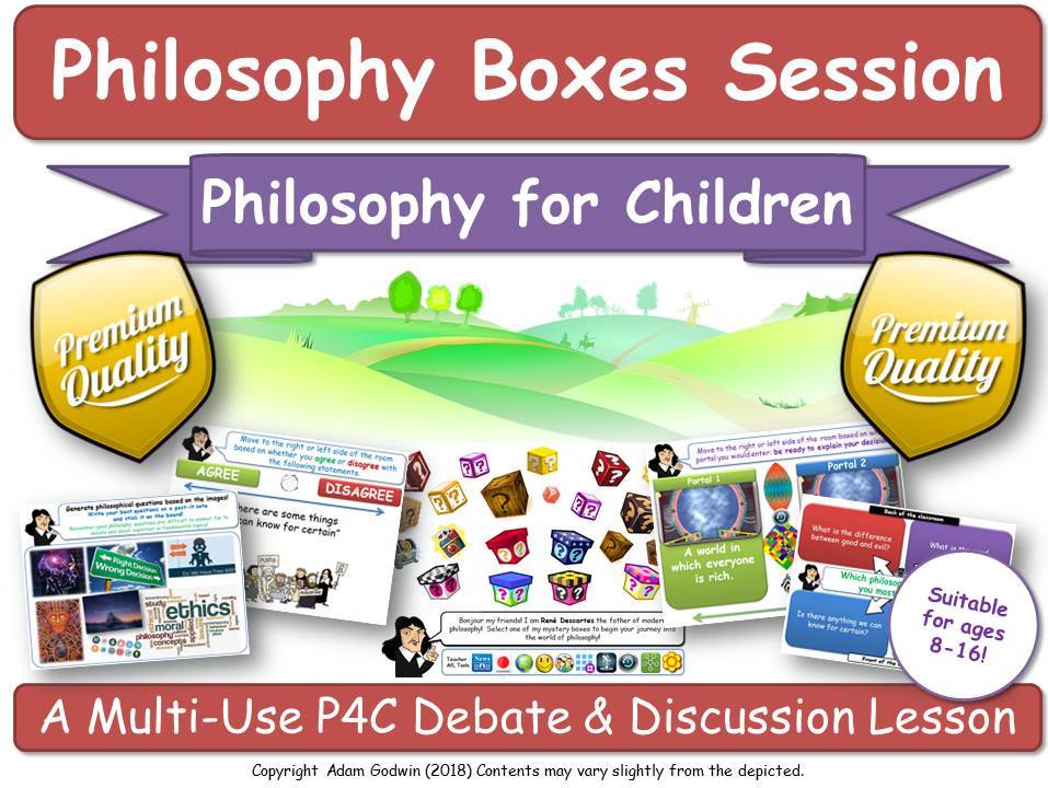 Philosophy Boxes [PSHE & Citizenship Bundle] [Critical Thinking, Philosophy, Ethics, SMSC, Cross-Curricular. KS1, KS2, KS3.]  British Values, Ethics, Politics, Multiculturalism, Environmental & Animal Ethics