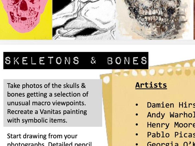 GCSE Art Theme Packs