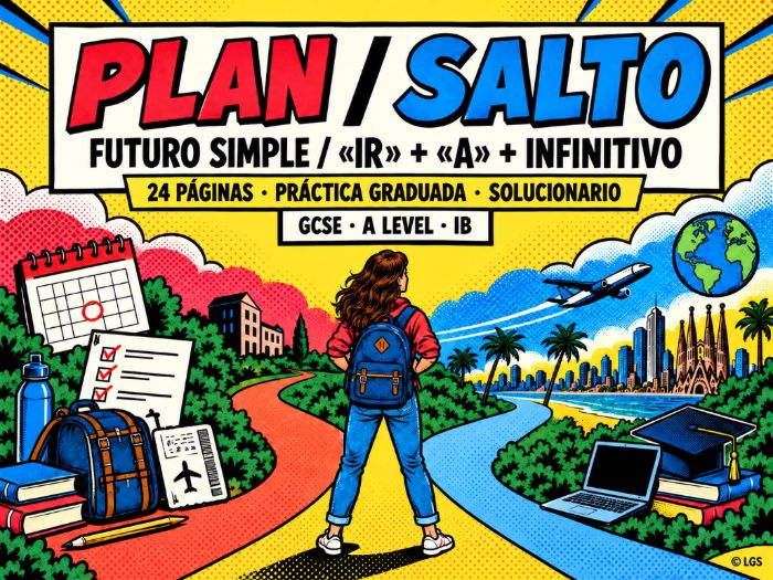 Spanish Future Tenses Workbook | Future Simple and Ir a + Infinitive | GCSE, A Level & IB
