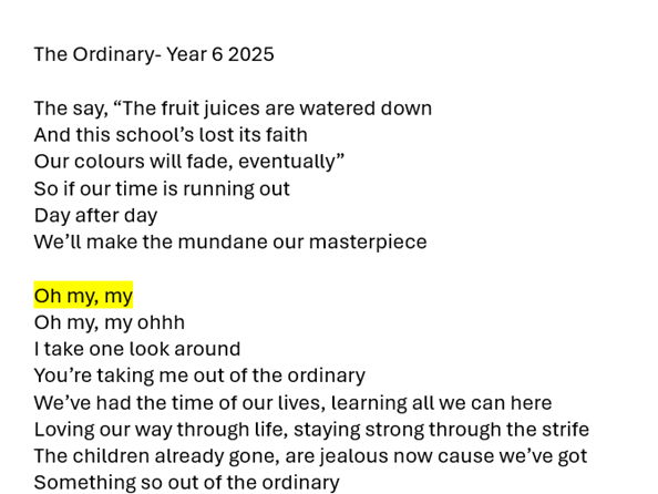 Leaver's Song- The Ordinary