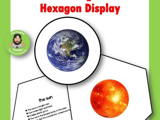 Solar System Hexagon Activity | Science Lesson for Students