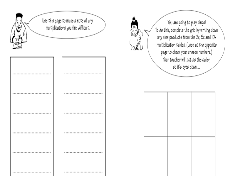 Improving Numeracy: Times Tables