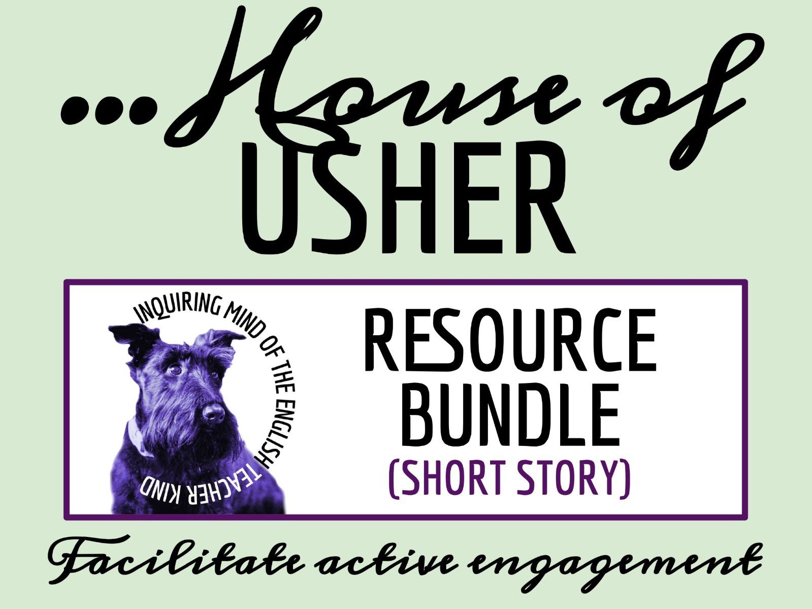 "Fall of the House of Usher" Quiz, Analysis Worksheet, and Vocabulary Activities