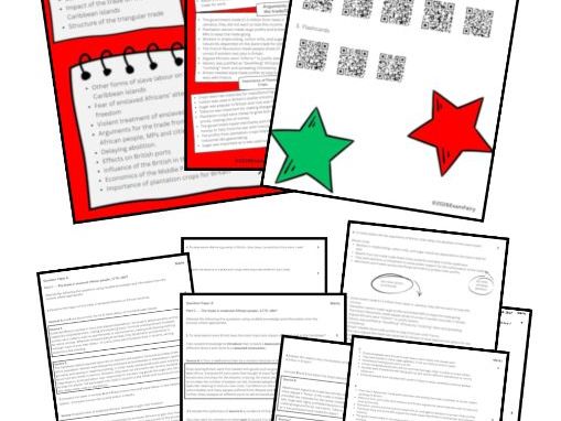 N5 Trade in Enslaved Africans Revision Pack and Sample Papers