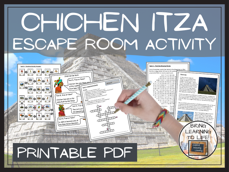 Chichen Itza Escape Room Activity