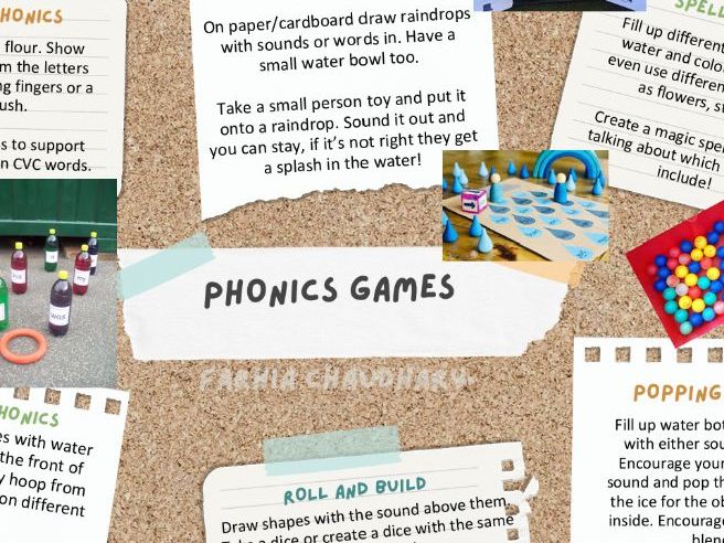 Early Phonics Activity Pack | EYFS & KS1 Games
