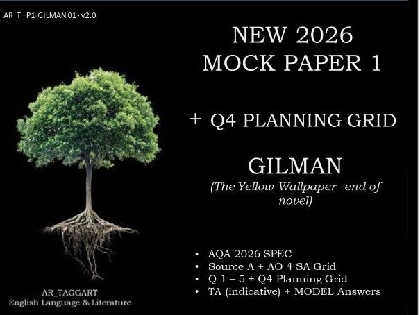 GILMAN (iv) PAPER 1 | 2026 FULL MOCK | Q4 PLAN