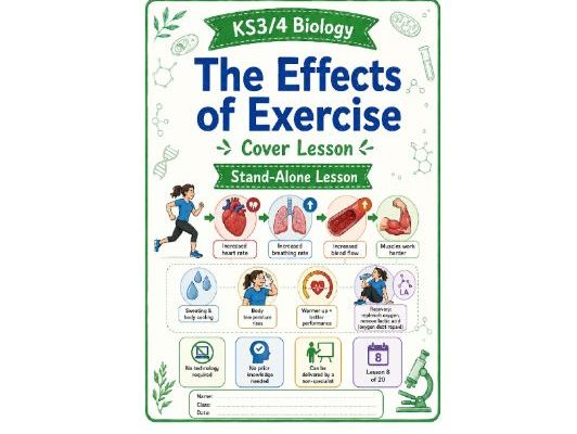 The effects of exercise cover lesson KS3/4
