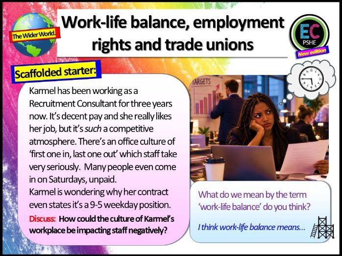 Careers - Work Life Balance + Employment Rights