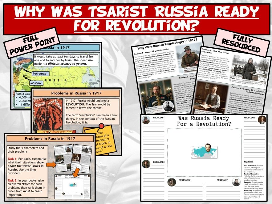 Dictators L1 - Was Tsarist Russia Ready for Revolution?