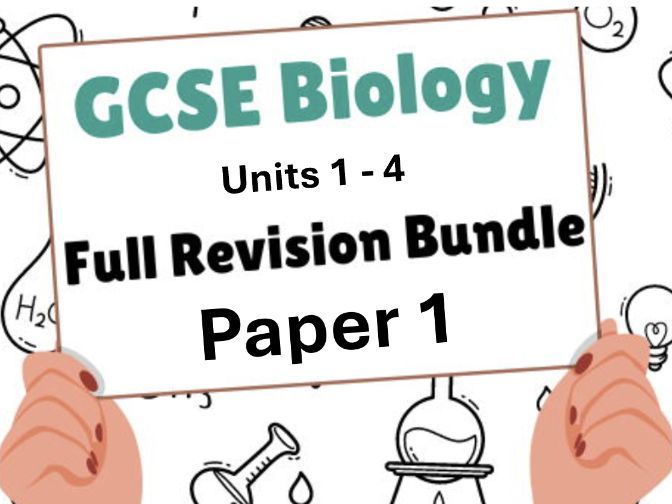 Complete AQA GCSE Biology Paper 1 Teaching Bundle