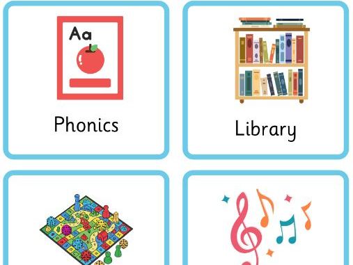 Visual Timetable Cards for Primary & SEND Classrooms | Printable Classroom Visuals