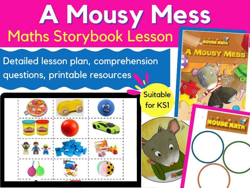 A Mousy Mess - Maths Storybook Lesson KS1