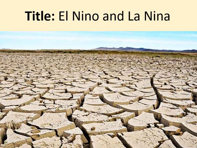 Global Hazards- 14. El Nino & La Nina (OCR-B GCSE Geography)