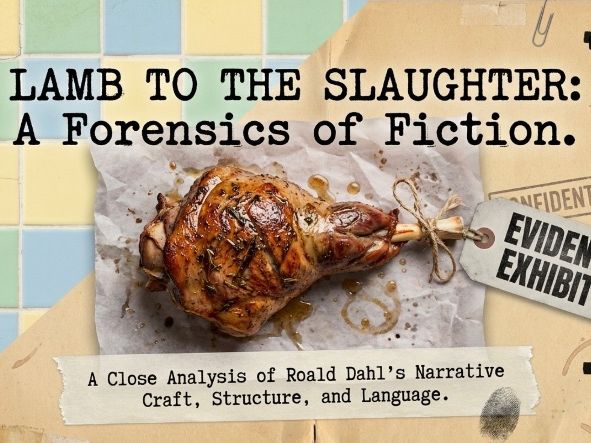 Lamb to the Slaughter by Roald Dahl | Short Story Analysis Unit