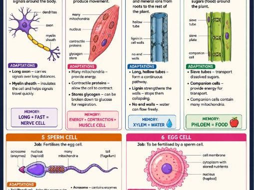 Cells Specialisation