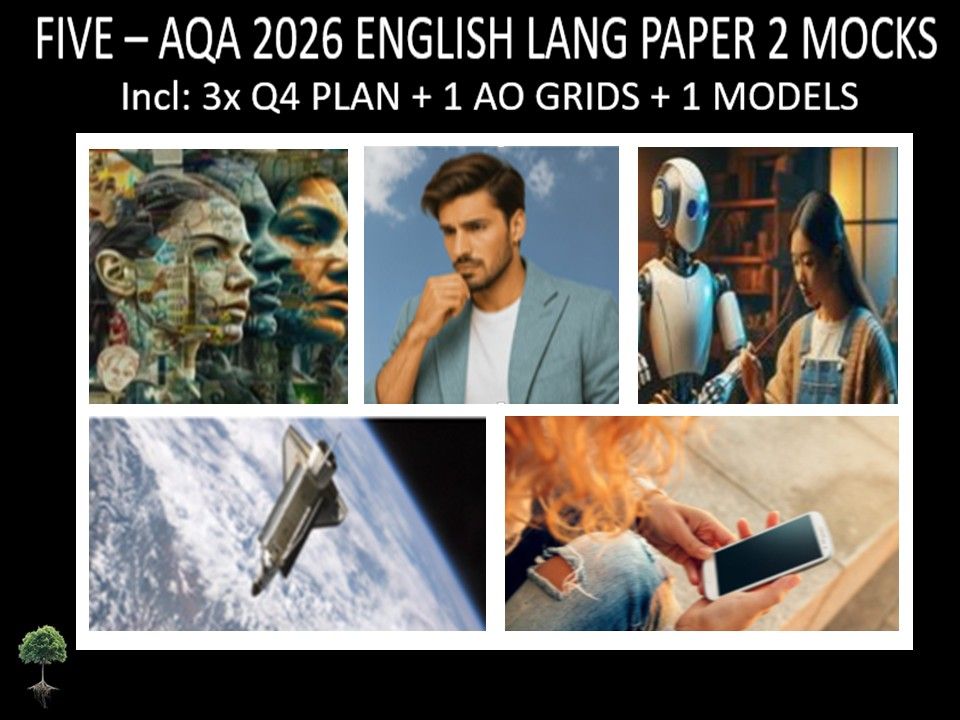 FIVE - AQA PAPER 2 | 2026 FULL MOCKS | MODELS | Q4 PLAN | AO GRIDS