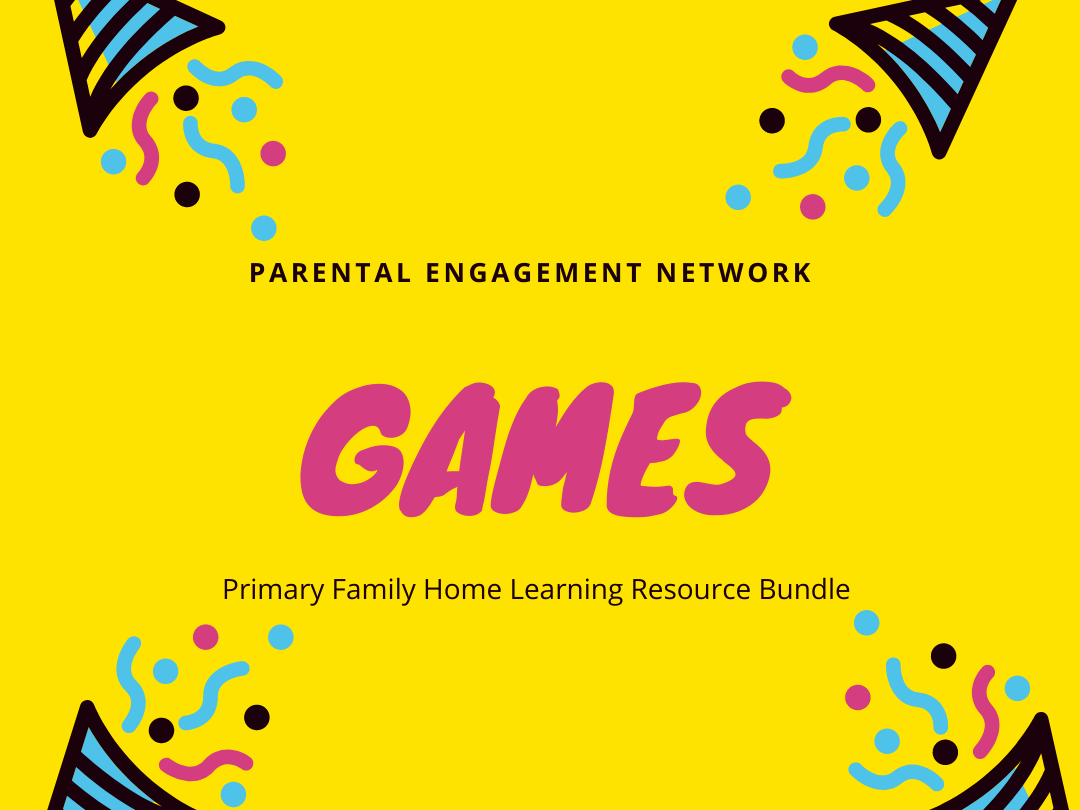 Games Primary Family Home Learning Resource Bundle Teaching Resources