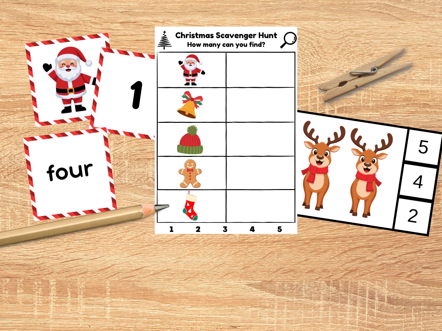 EYFS Christmas Maths Activites