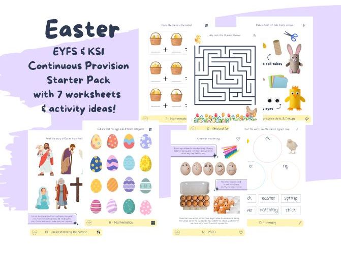 Easter Continuous Provision Starter Pack