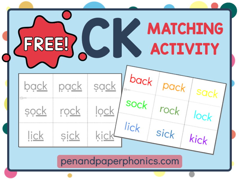 CK Digraph Matching Activity