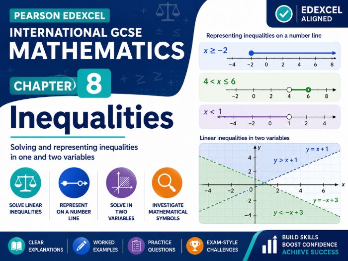 08 - Inequalities Teacher Pack - Pearson Edexcel iGCSE Maths