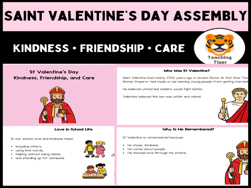 St Valentine’s Day Assembly: Teaching Kindness, Friendship, and Care in Schools
