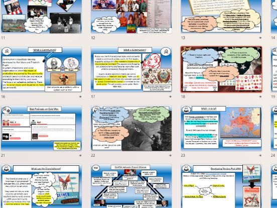 AQA ALevel Cold War Ideological conflict