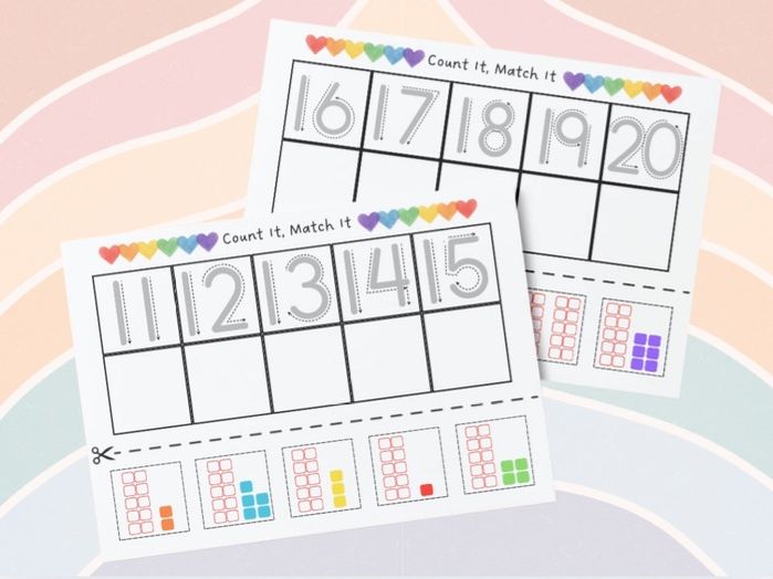 Maths - Count it, Match it 11-20