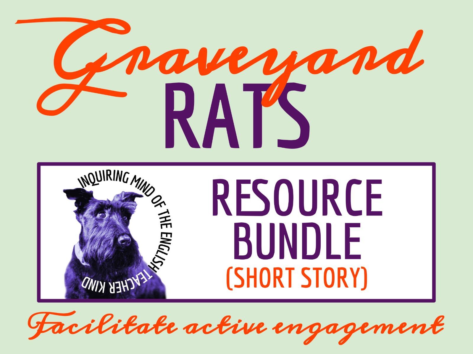 "The Graveyard Rats" by Henry Kuttner | Short Story Activities | Gothic Fiction | Halloween